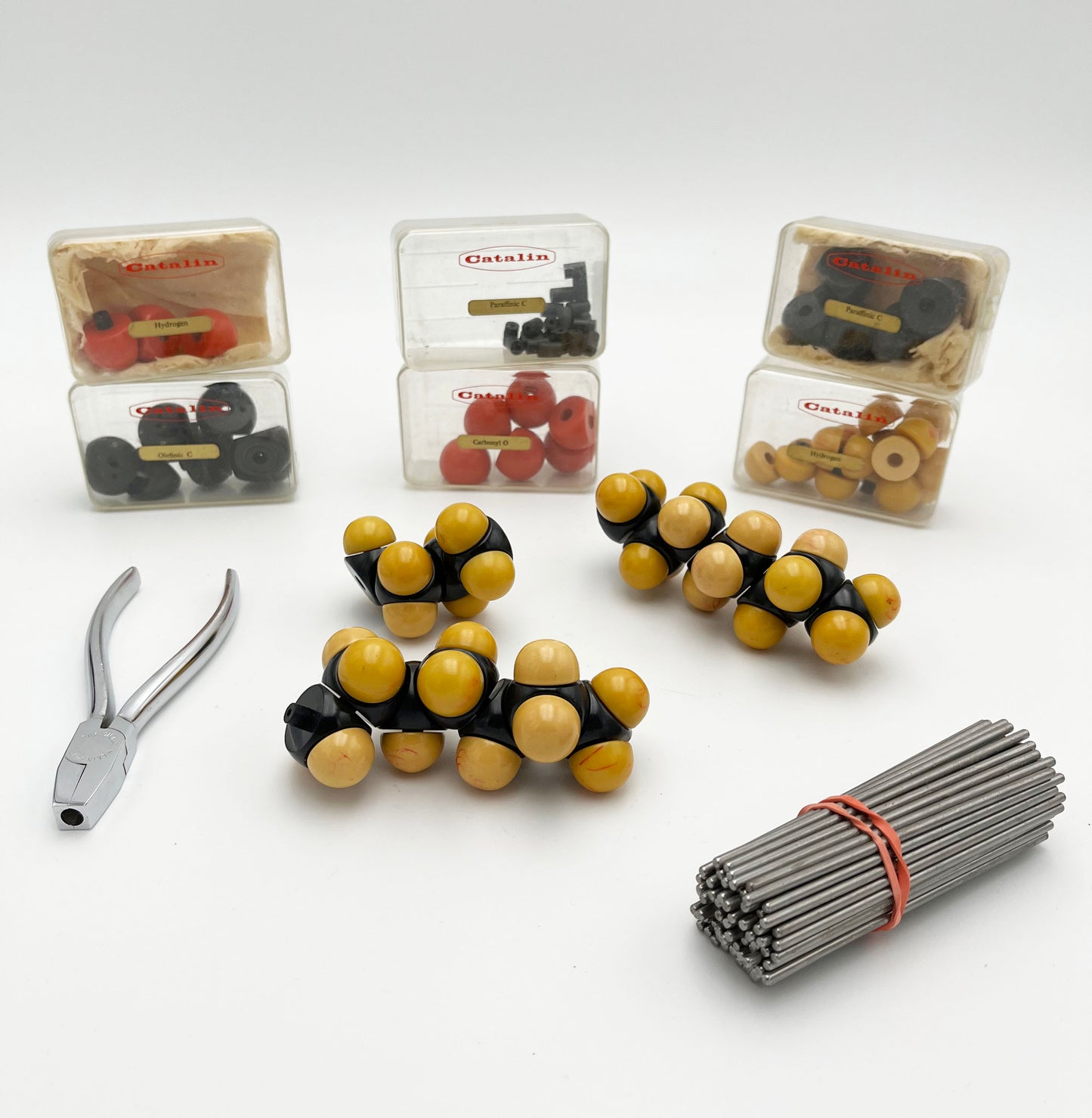 Vintage Molecular Models Kit by Catalin Ltd