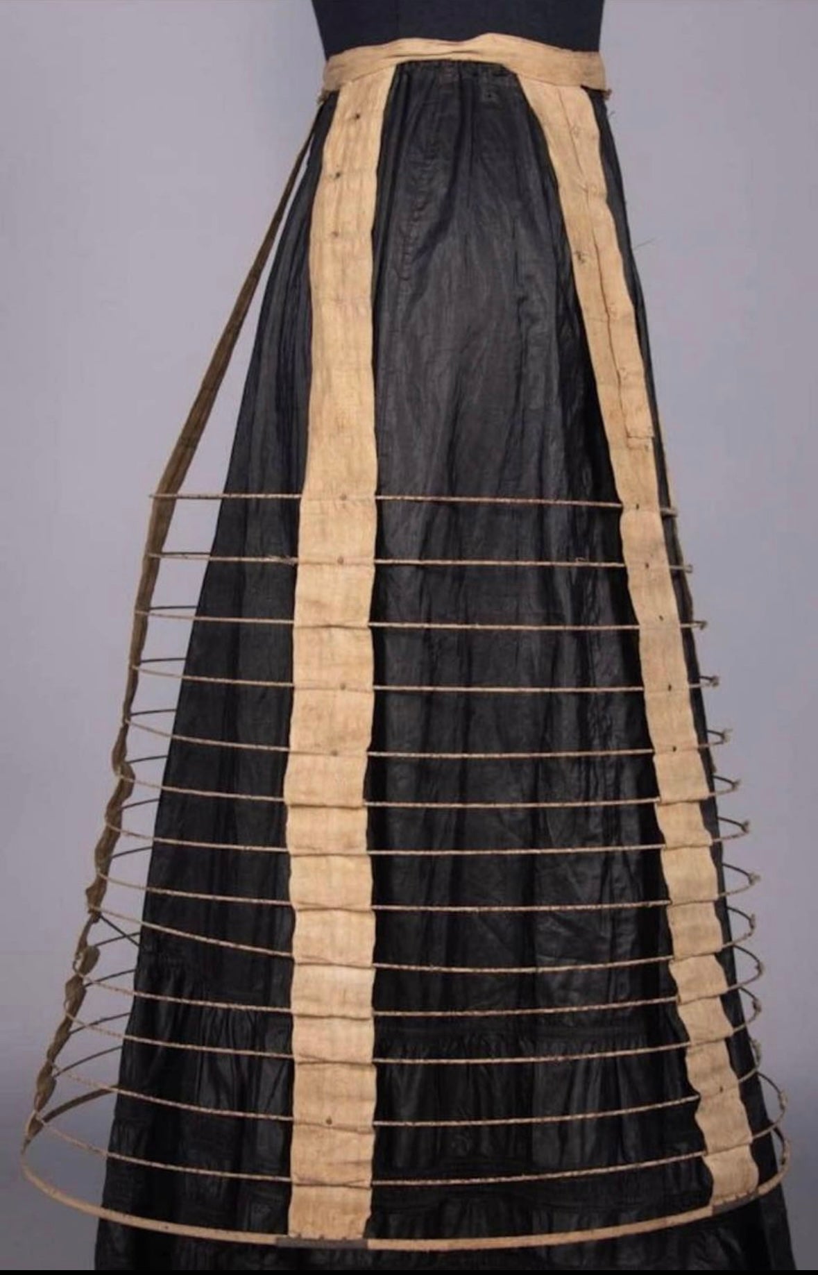 19th Century Victorian Bustle (Crinoline Cages)