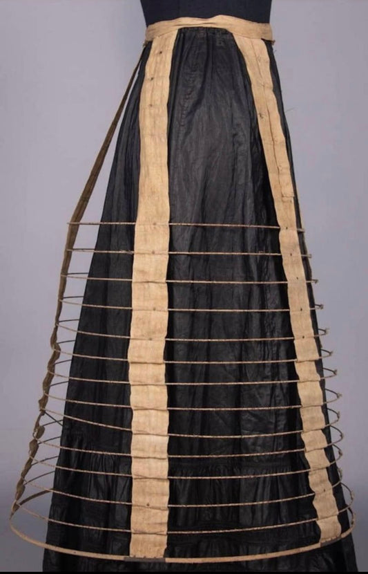 19th Century Victorian Bustle (Crinoline Cages)