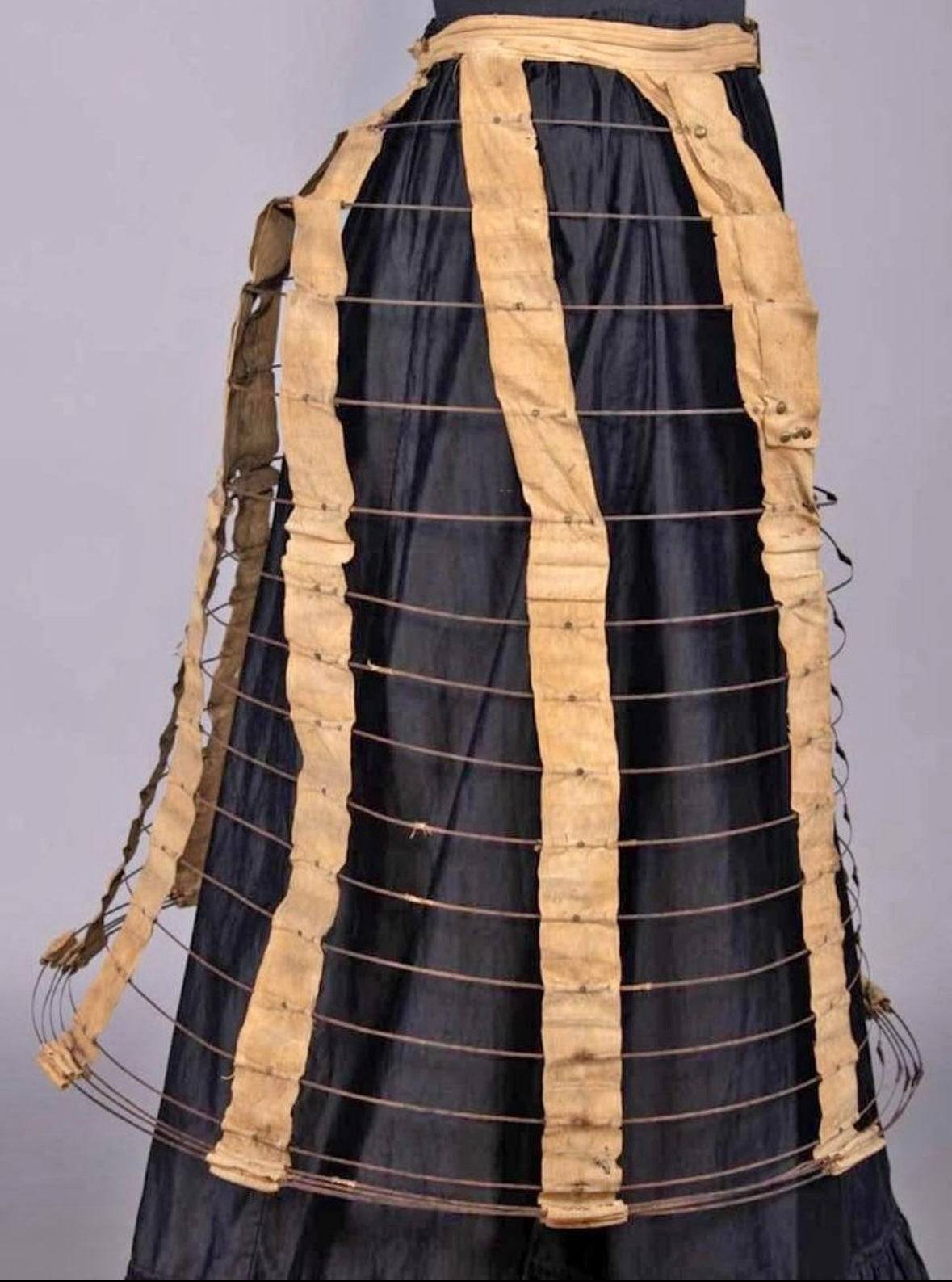 19th Century Victorian Bustle (Crinoline Cages)