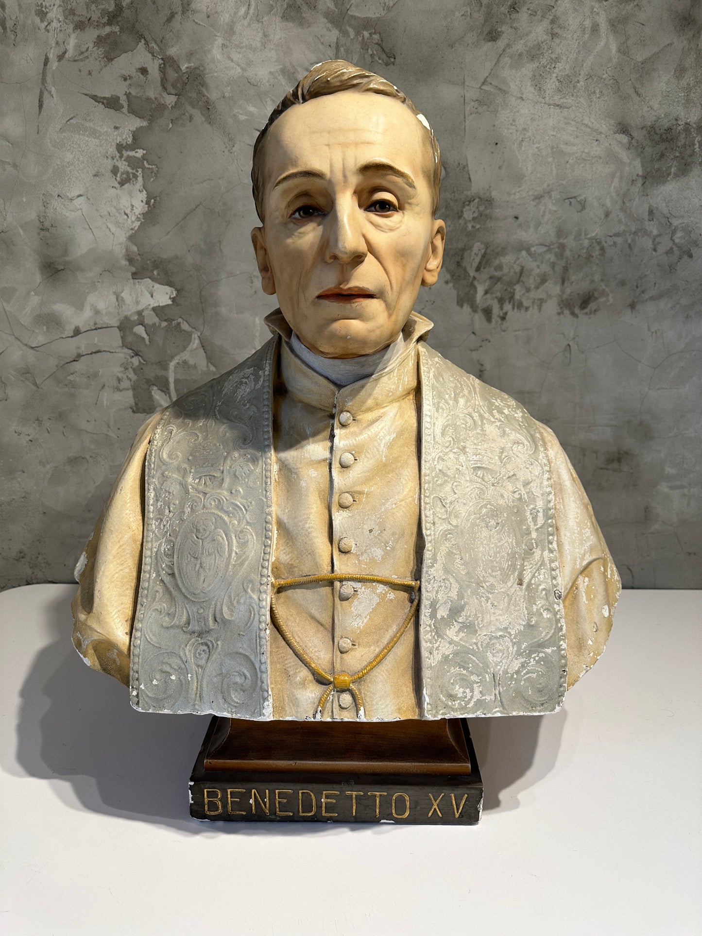 Religious Statue of Pope Benedetto XV