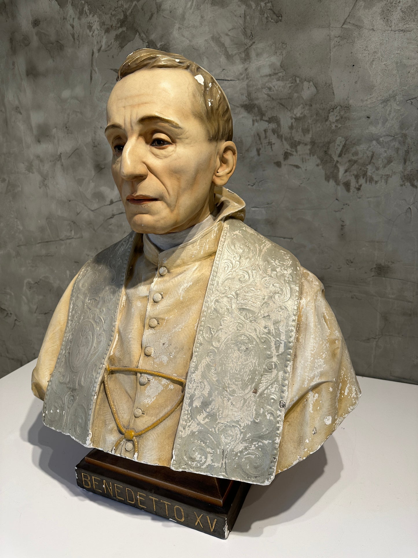 Religious Statue of Pope Benedetto XV