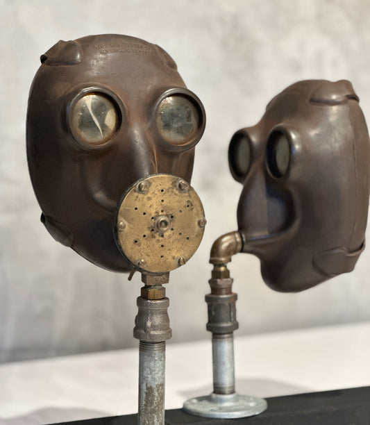 Vintage Victor Berge, WWll Diving Mask