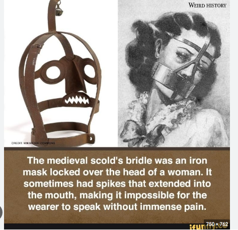 The Iron "Scolds Bridle" Mask