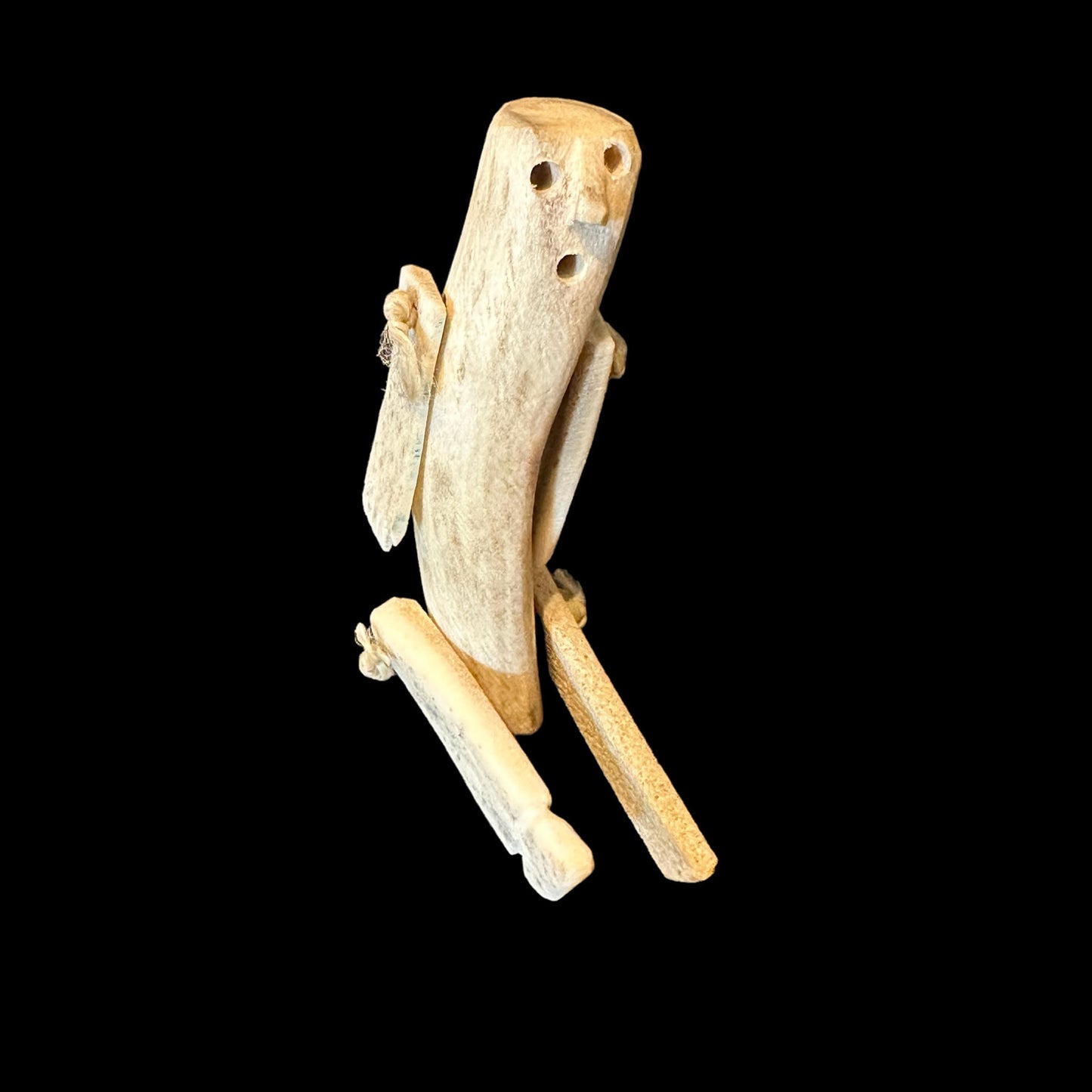 Inuit Arctic Region Folk Art Bone Figure